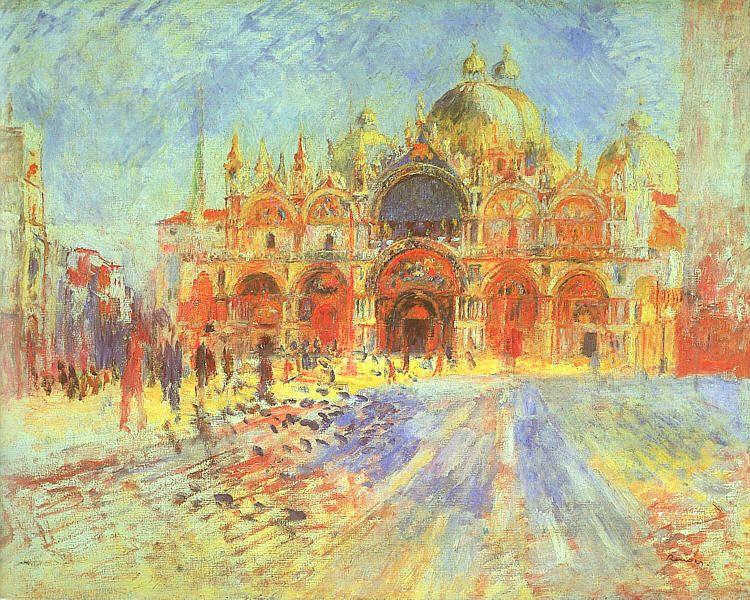 Venezia-Piazza San Marco, Pierre Renoir